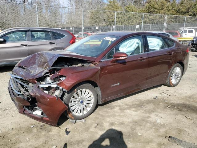 Lot #2378596984 2015 FORD FUSION SE salvage car