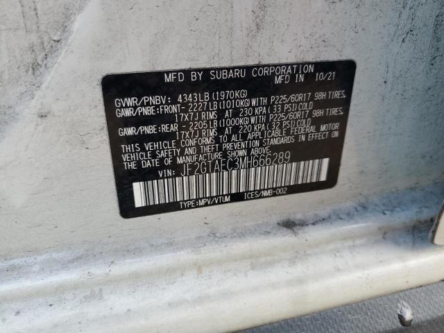 2021 SUBARU CROSSTREK JF2GTAEC3MH666289