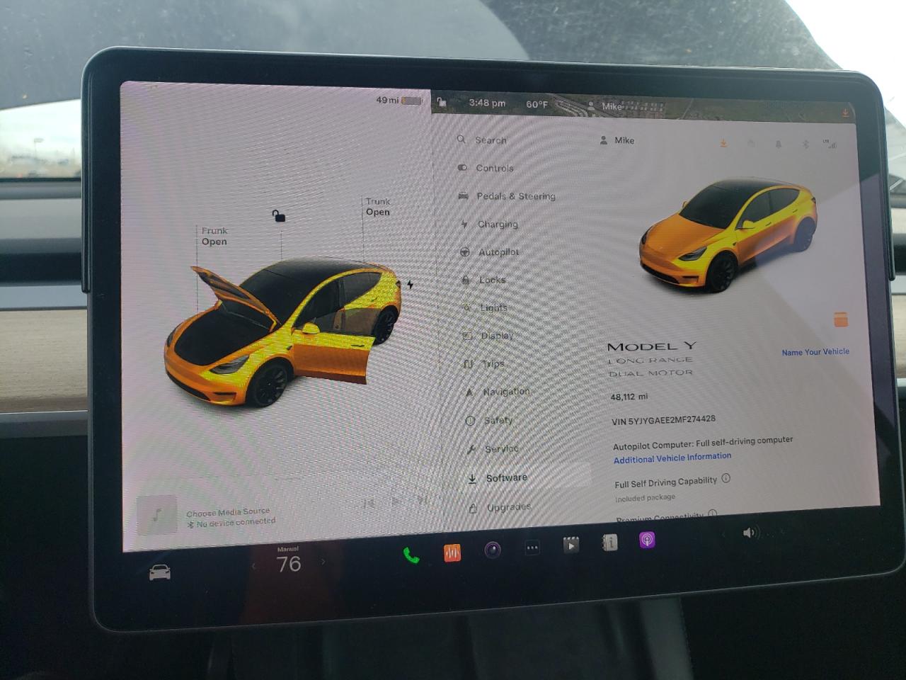 5YJYGAEE2MF274428 2021 Tesla Model Y