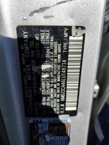 2020 HYUNDAI TUCSON SE KM8J2CA46LU148714