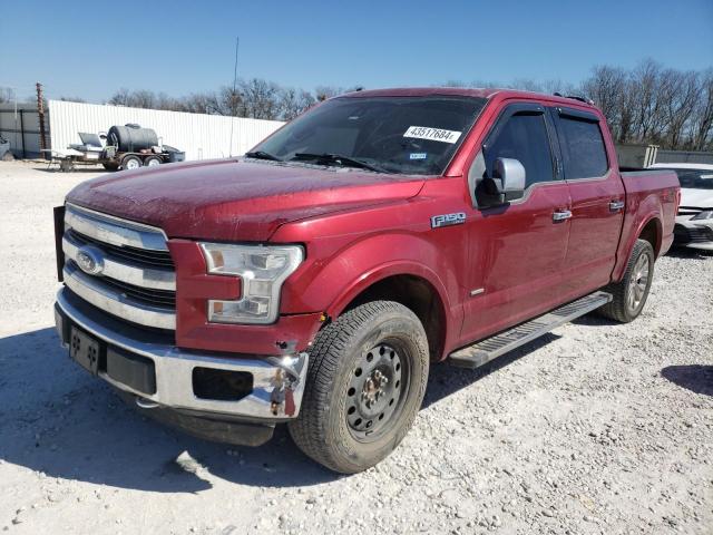 2016 FORD F150 SUPER 1FTEW1EG0GKD09952