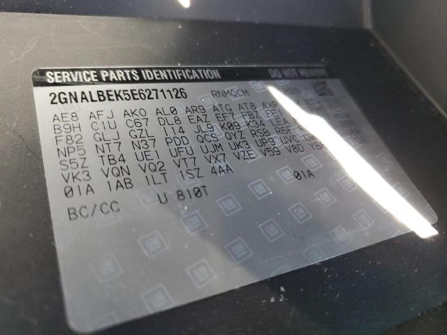 2014 Chevrolet Equinox Lt VIN: 2GNALBEK5E6271126 Lot: 42512514