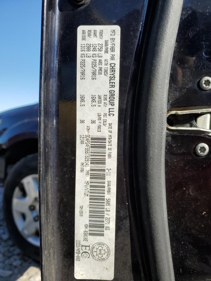 3D4PG4FB5BT529141 2011 Dodge Journey Express