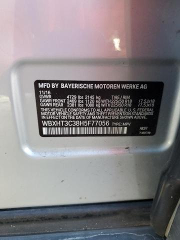 2017 BMW X1 WBXHT3C38H5F77056