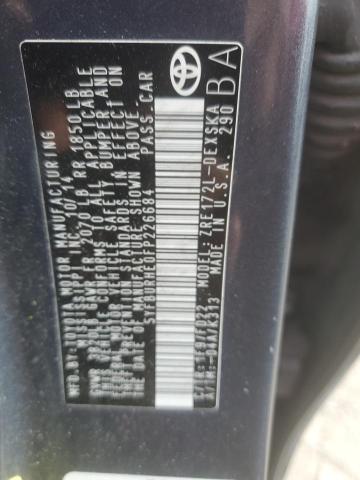 2015 Toyota Corolla L VIN: 5YFBURHE0FP226684 Lot: 44372814