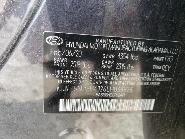 2020 HYUNDAI SONATA LIM - 5NPEH4J26LH033923