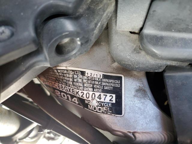 2014 HONDA GL1800 G JH2SC68GXEK200472