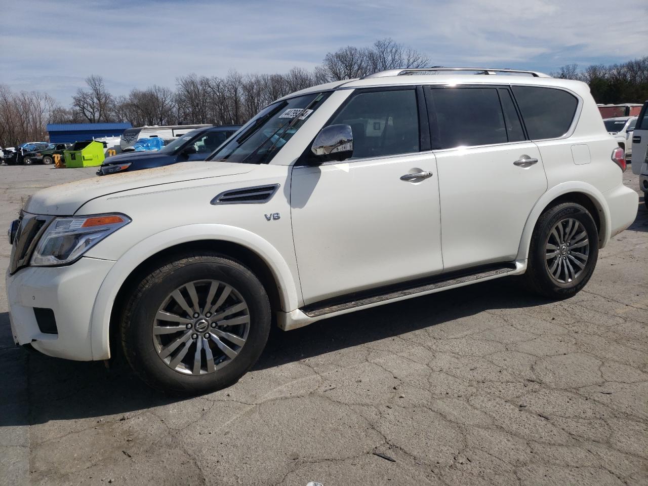 2019 Nissan Armada at MO Rogersville Copart lot 44799264