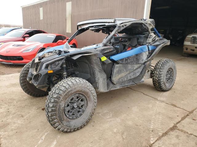 CAN-AM MAVERICK X 2017 blue  gas 3JBVDAW22HK000422 photo #3