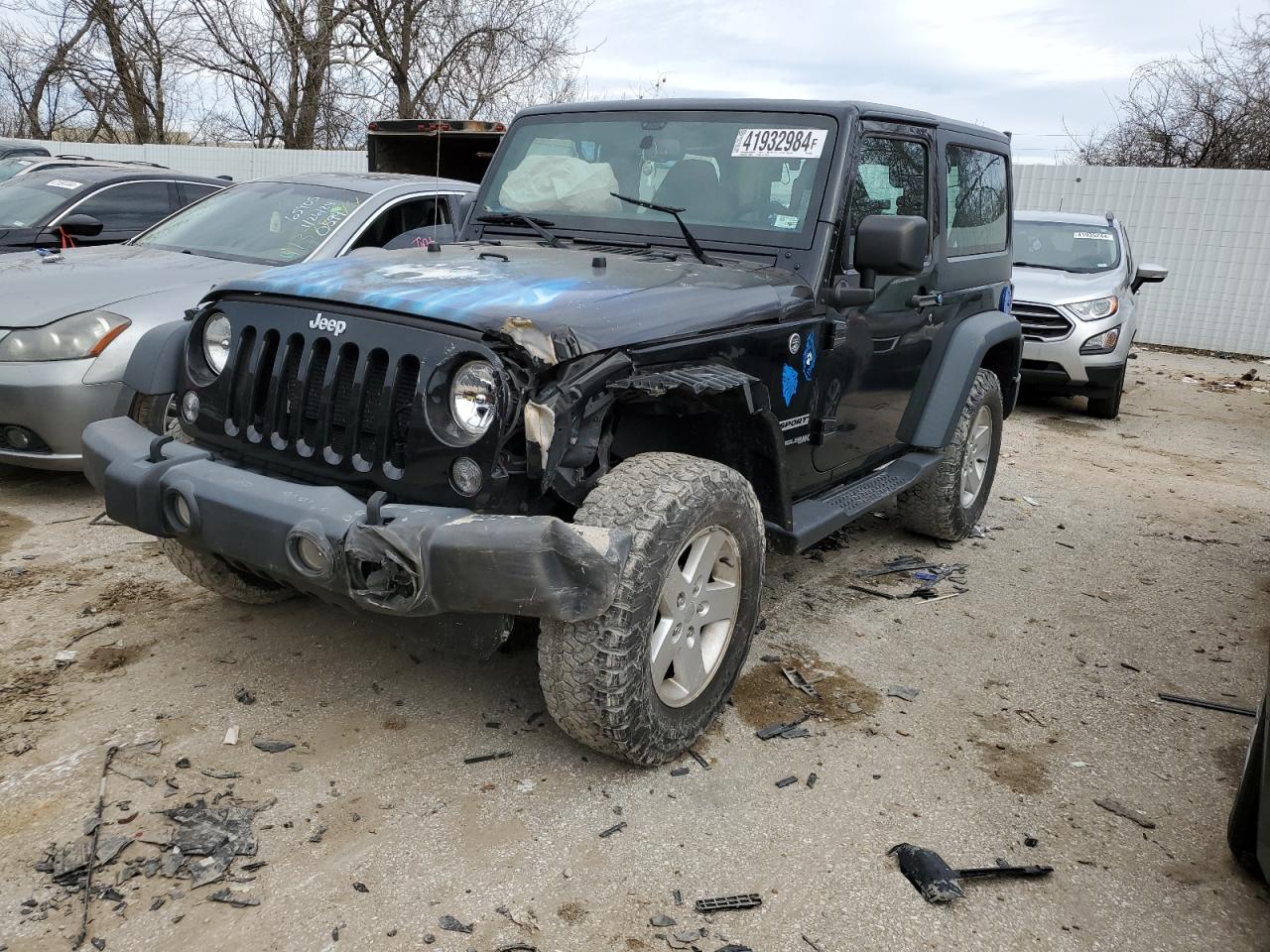 2018 Jeep Wrangler Sport vin: 1C4GJWAG4JL891582