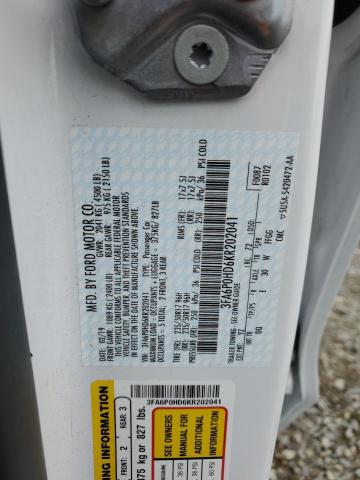 3FA6P0HD6KR202041 2019 FORD FUSION - Image 13