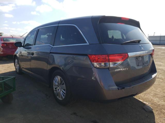 VIN 5FNRL5H26FB007465 2015 Honda Odyssey, LX no.2