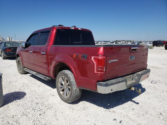 2016 FORD F150 SUPER 1FTEW1EG0GKD09952