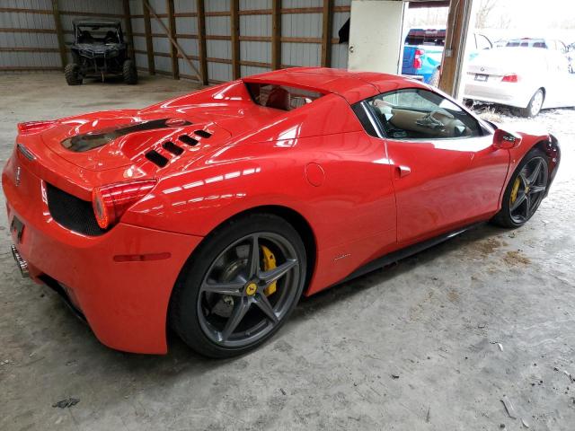 2013 Ferrari 458 Spider VIN: ZFF68NHA6D0190570 Lot: 42883374