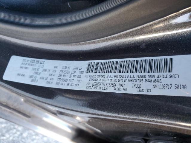 2020 RAM 1500 BIG H 1C6RREFT5LN197564