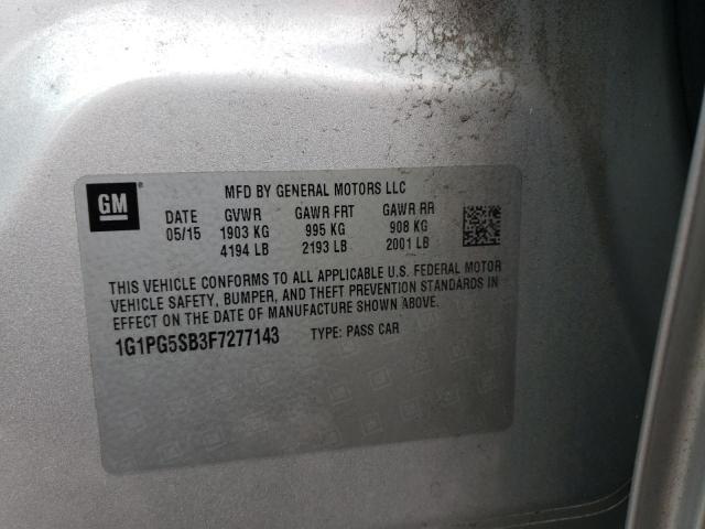 2015 CHEVROLET CRUZE LTZ - 1G1PG5SB3F7277143