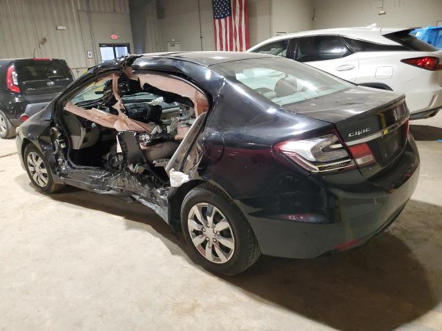 2013 Honda Civic Lx VIN: 2HGFB2F55DH594932 Lot: 44315834