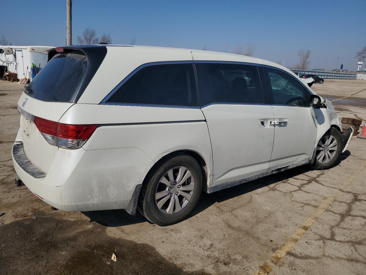 Lot #2689064520 2015 HONDA ODYSSEY EX