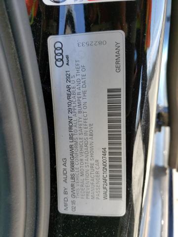 2016 AUDI S6 PREMIUM WAUF2AFC1GN007464
