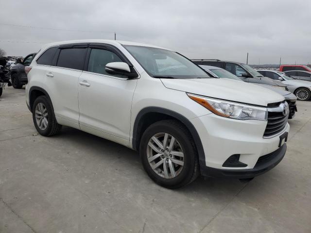 VIN 5TDZARFHXFS012796 2015 Toyota Highlander, LE no.4