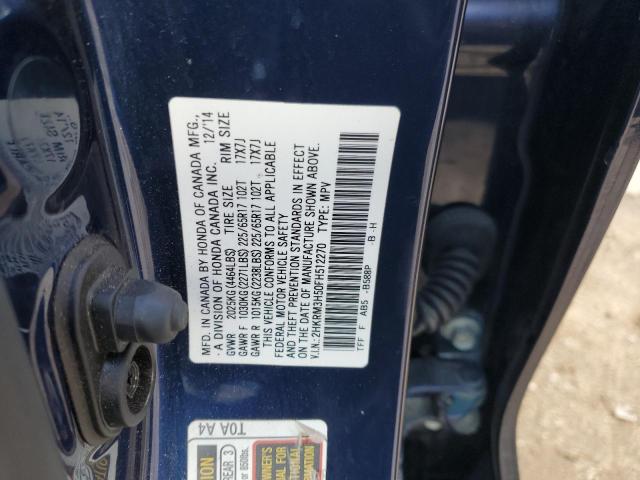 2HKRM3H50FH512270 2015 Honda Cr-V Ex