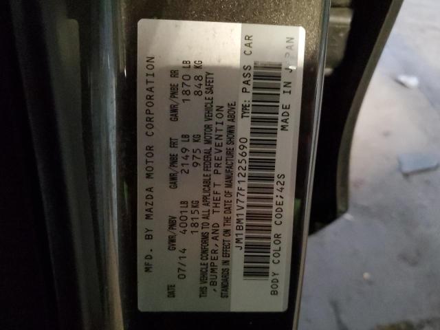 2015 MAZDA 3 TOURING - JM1BM1V77F1225690