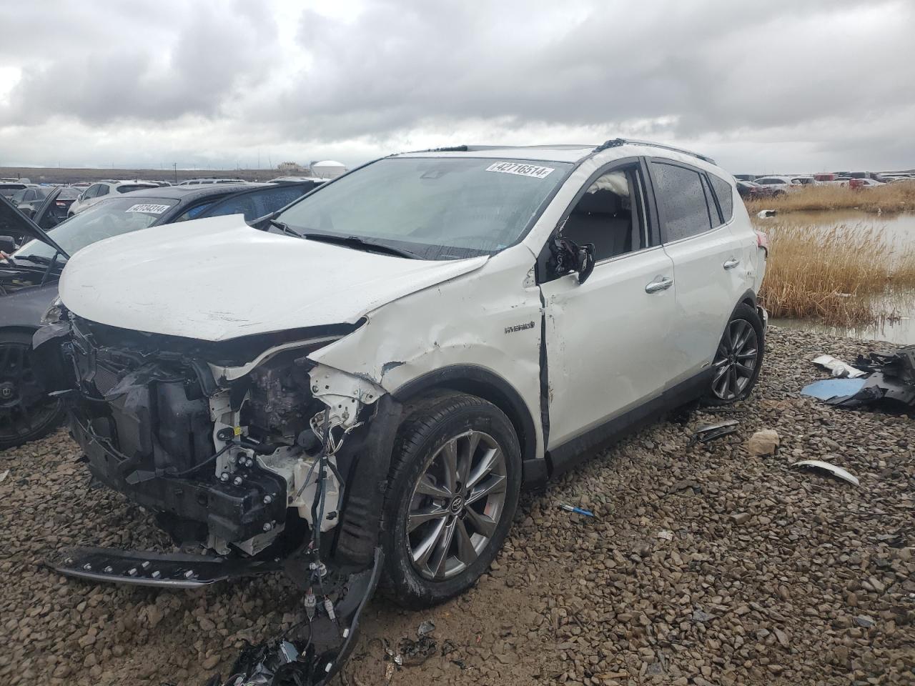 jtmdjrev2hd088593 JTMDJREV2HD088593 2017 Toyota Rav4 Hv Limited