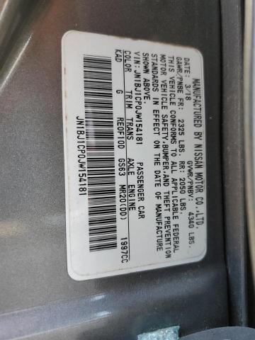 2018 NISSAN ROGUE SPT JN1BJ1CP0JW154181