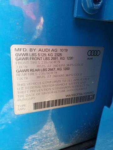 2020 AUDI Q3 PREMIUM - WA1EECF36L1025942