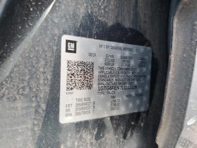 2020 GMC CANYON ALL 1GTG6FEN7L1111129