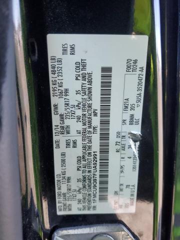2015 FORD ESCAPE SE 1FMCU9G97FUA92991