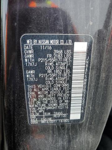 2017 NISSAN JUKE S - JN8AF5MR0HT702116