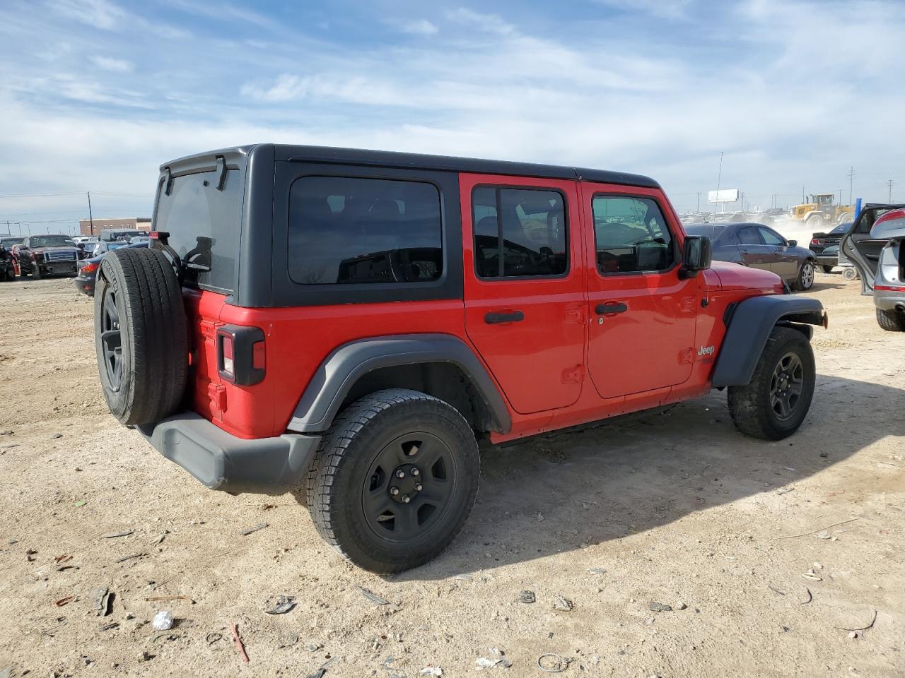 1C4HJXDN8JW298908 2018 Jeep Wrangler Unlimited Sport