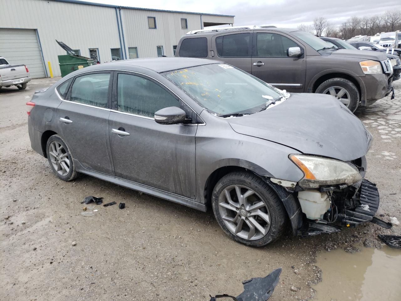 2015 Nissan Sentra S vin: 3N1AB7AP0FY356145