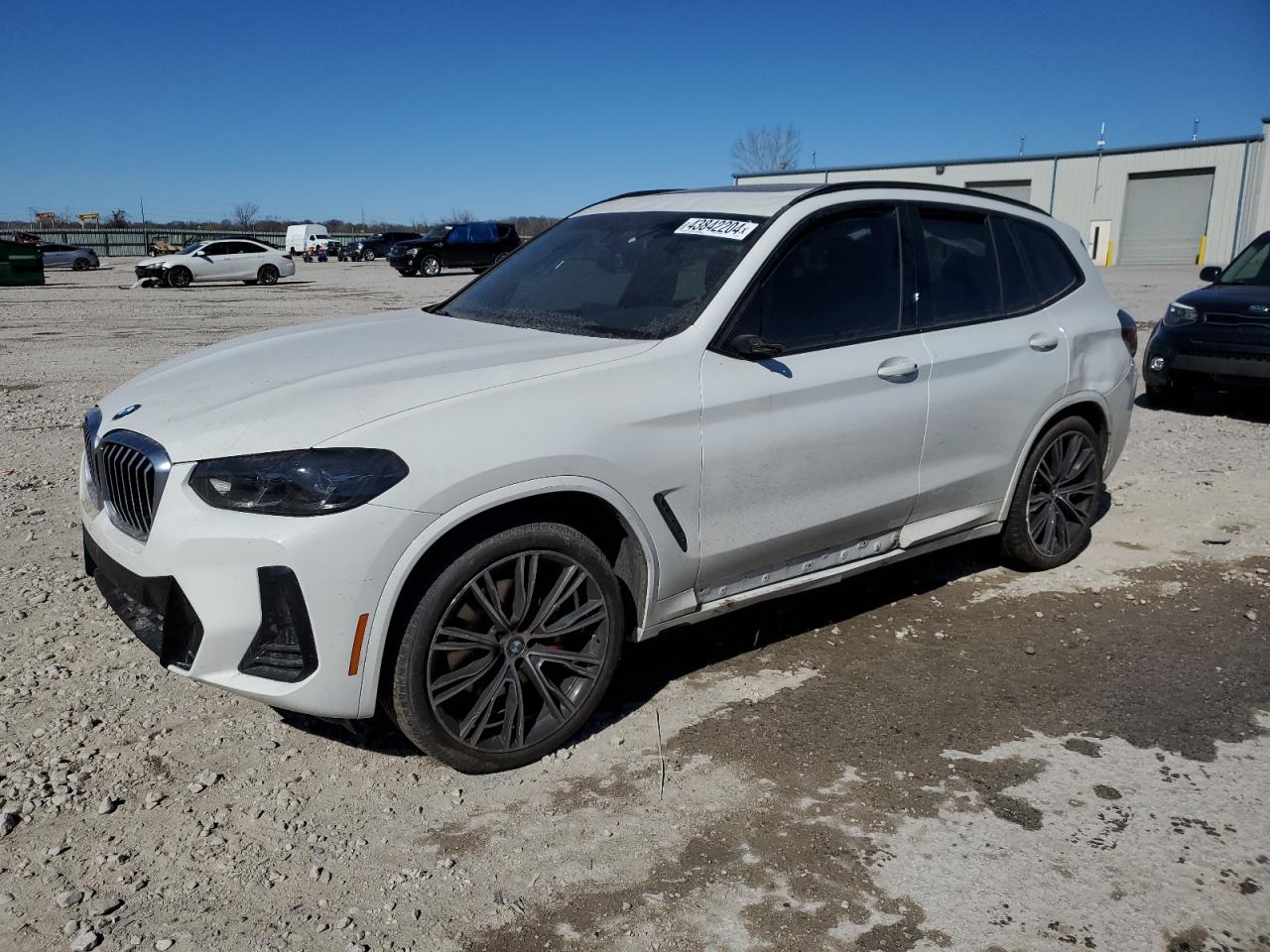 2022 BMW X3 xDrive30I vin: 5UX53DP06N9L86242