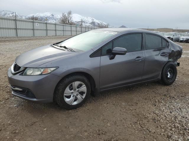 Lot #2453122558 2015 HONDA CIVIC LX salvage car