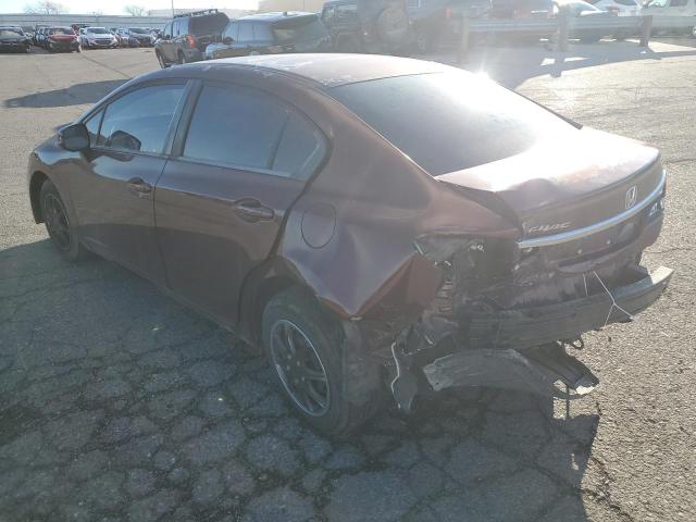 Vin: 19xfb2f53de042470, lot: 41087594, honda civic lx 20132
