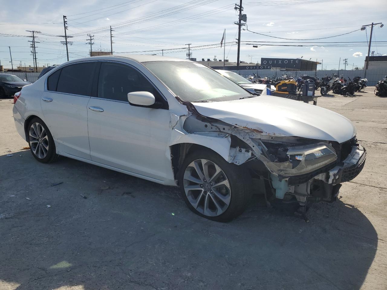 1HGCR2F57EA093183 2014 Honda Accord Sport