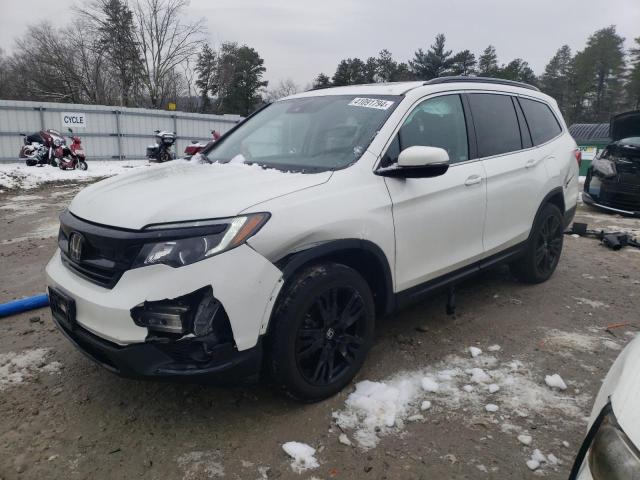 Lot #2438747451 2022 HONDA PILOT SE salvage car