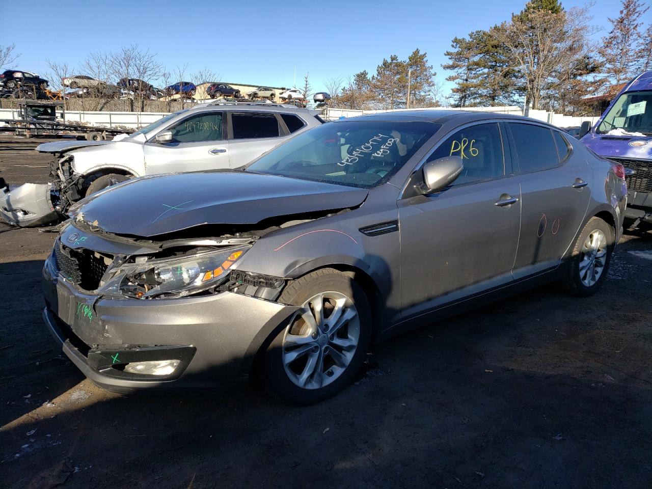 2012 Kia Optima Ex vin: 5XXGN4A76CG044400