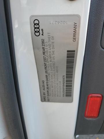2017 AUDI A4 ULTRA P WAUGMAF49HN064679