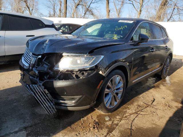 Lot #2459760005 2016 LINCOLN MKX RESERV salvage car