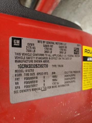 2011 Chevrolet Silverado K1500 Lt VIN: 1GCRKSE32BZ382739 Lot: 40930614