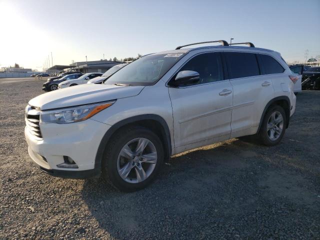 VIN 5TDDKRFH8FS185577 2015 Toyota Highlander, Limited no.1