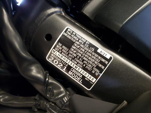 2021 HONDA CB650 RA MLHRH0255M5200368