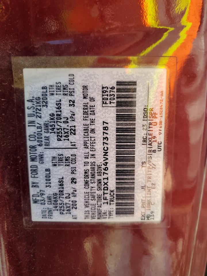 1FTDX1764VNC73787 1997 Ford F150