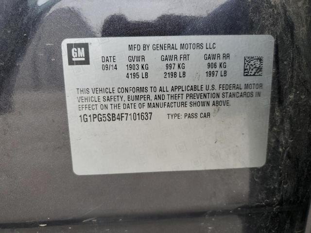2015 CHEVROLET CRUZE LTZ - 1G1PG5SB4F7101637