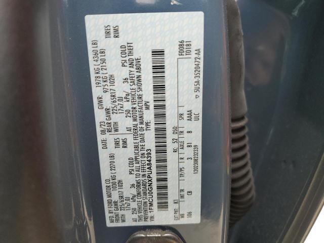 2023 FORD ESCAPE ACT - 1FMCU0GNXPUA84393