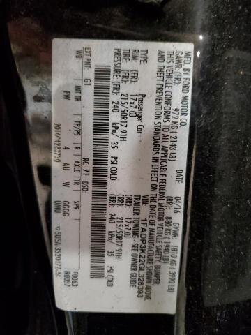 2016 Ford Focus Se VIN: 1FADP3K22GL326393 Lot: 42478784