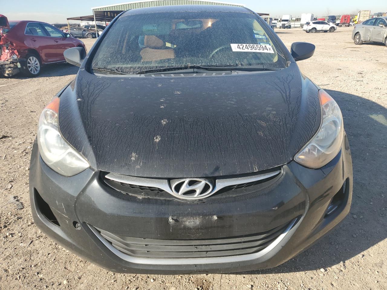 KMHDH4AE9CU316808 2012 Hyundai Elantra Gls
